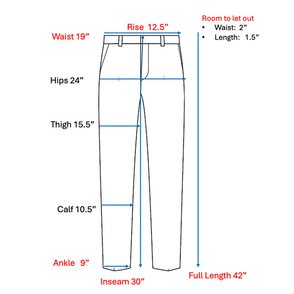 Georgio Giovanno Mens 46R 38x30 Gray Nailhead 2-Piece Classic Suit - Picture 12 of 16